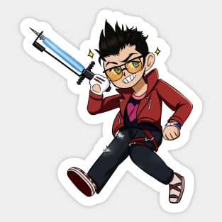 Travis Touchdown Sticker